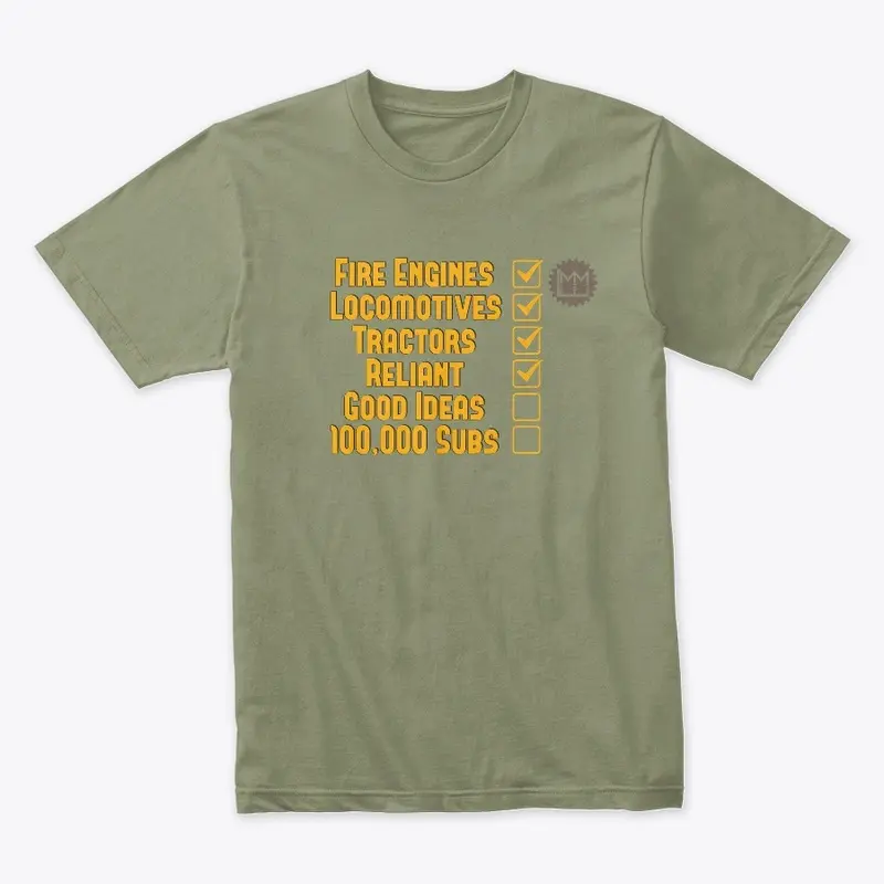 LMM UPDATED Checklist shirt